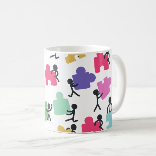 autistisch koffiemok (Voorkant rechts)