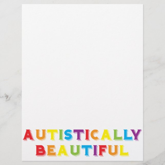 Autistisch mooi (Voorkant)