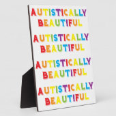 Autistisch mooi fotoplaat (Zijkant)