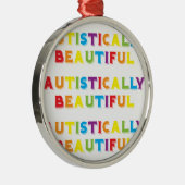 Autistisch mooi metalen ornament (Rechts)