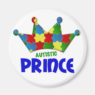 Autistisch prins 1 AUTISME Magneet