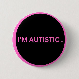 autistisch ronde button 5,7 cm
