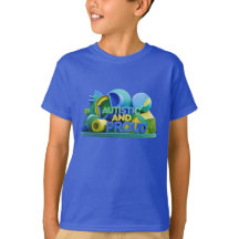 Autistisch & Trots Kinderen T-Shirt