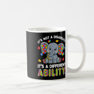 Autistisch Verschillende Vermogen Autisme Bewustzi Koffiemok
