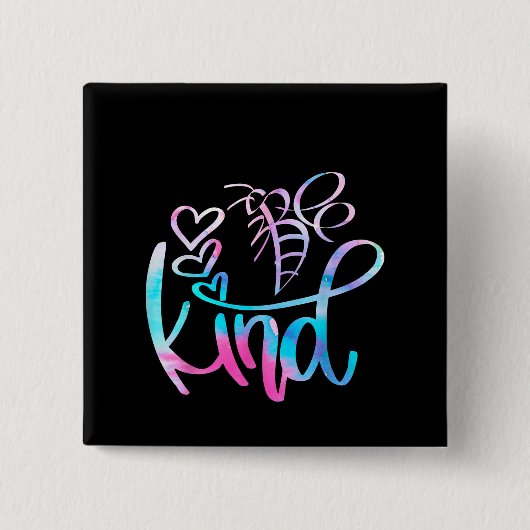 Autistisch | Wees bewuster van autisme Vierkante Button 5,1 Cm (Voorkant)