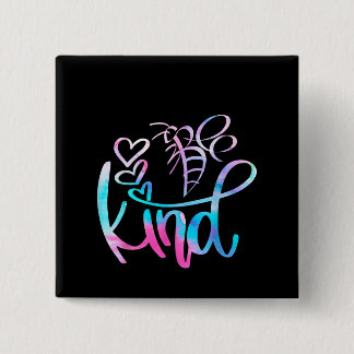 Autistisch | Wees bewuster van autisme Vierkante Button 5,1 Cm