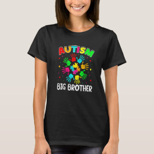 Autistische Big Brother Puzzle Support Family Auti T-shirt
