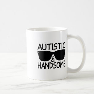 Autistische en knappe grappige Autisme Bewustzijn Koffiemok