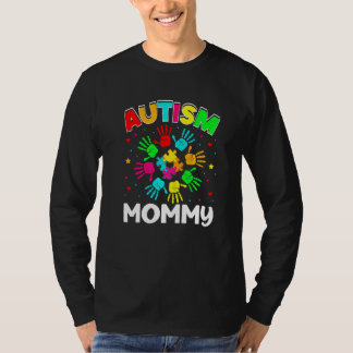 Autistische mammie Puzzle Support Family Autisme A T-shirt