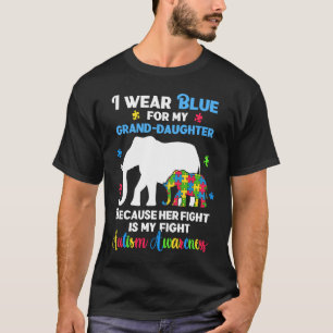 Autistische Olifant Autisme Kleindochter Opa Oma T-shirt