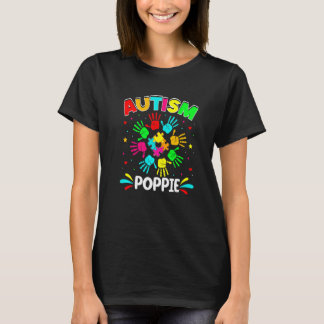 Autistische Poppie Puzzel Steun Familie Autisme Be T-shirt