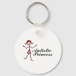 Autistische prinses (Meisje) Sleutelhanger