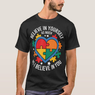 Autistische trots voor zoon-autisme t-shirt