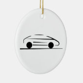 Auto (08) keramisch ornament (Rechts)