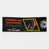 Auto Accessoires Custom Business Banner (Horizontaal)