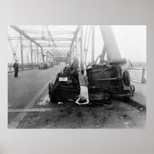 Auto Accident, 1933 Poster (Voorkant)