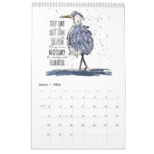 Auto-amour inspiration 2024 calendrier (Mar 2026)