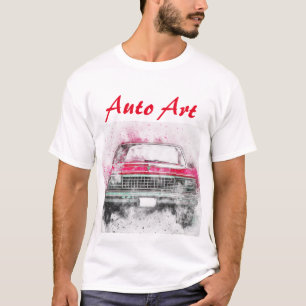 Auto Art Artistic Car T-shirt