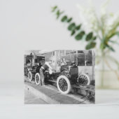 Auto Assembly Line, 1920s Briefkaart (Staand voorkant)