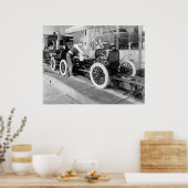 Auto Assembly Line, 1920s Poster (Keuken)