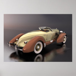 Auto Auburn851v34-02Rer Poster