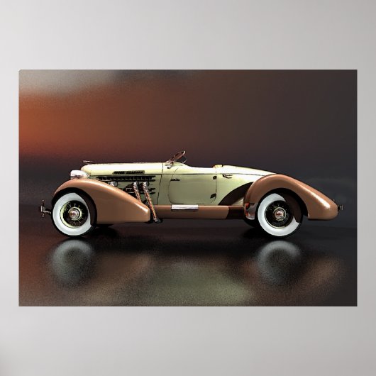 Auto Auburn851v34-02Side Poster (Voorkant)