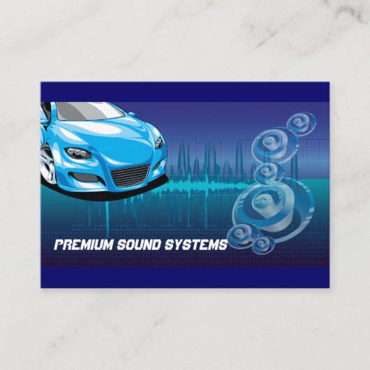 Auto Audio Systems Visitekaartje (Voorkant)