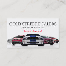 Auto, auto, Dealer Dealership Visitekaartje