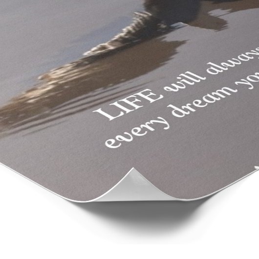 Auto-autonomisation messages POSTER - "LIFE" (Coin)
