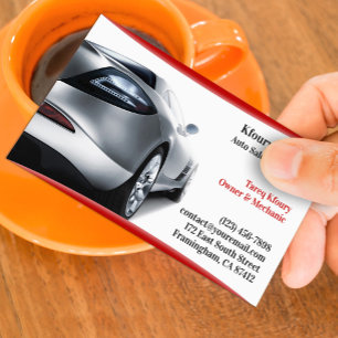 Auto auto's Visitekaartje