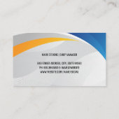 Auto Body Paint Services | Technici Visitekaartje (Achterkant)