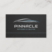 Auto Body QR Code Professioneel Visitekaartje (Voorkant)