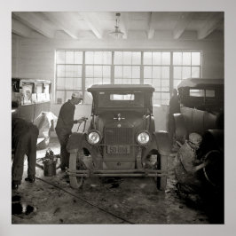 Auto Body Shop, 1926.  foto Poster