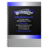 Auto Body Work Custom Car Paint Detailing Collison Notitieboek (Voorkant)