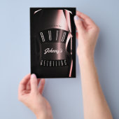 Auto boven cover flyer (Hand)