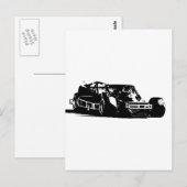 auto briefkaart (Voorkant / Achterkant)