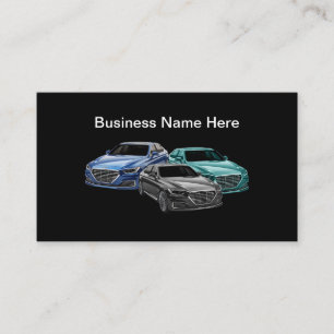 Auto Broker Automotive Carte de visite Design