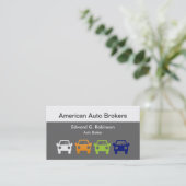 Auto Broker Visitekaartjes (Staand voorkant)