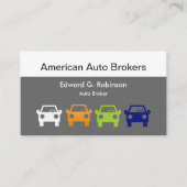 Auto Broker Visitekaartjes (Voorkant)