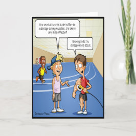 Auto Buffer Massage Funny Verjaardag Kaart