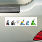 Auto Bumpersticker (Op auto)