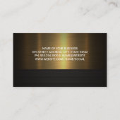 Auto Car Sleutel Logo | Monteur Reparatie Visitekaartje (Achterkant)