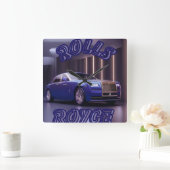 AUTO CAR VIERKANTE KLOK (Huis)