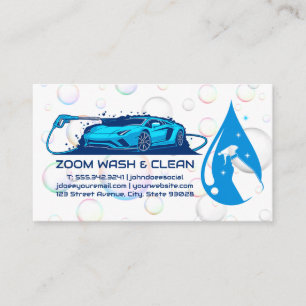 Auto Care   Autowasservices Visitekaartje