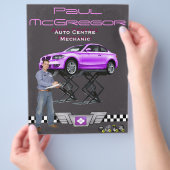 Auto Centre / Mechanic Flyer (Hand)