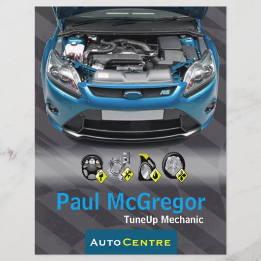 Auto Centre - TuneUp Mechanic Flyer (Voorkant)