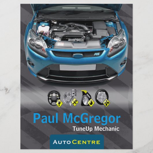Auto Centre - TuneUp Mechanic Flyer (Voorkant)