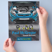 Auto Centre - TuneUp Mechanic Flyer (Hand)