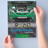 Auto Centre  - TuneUp Mechanic Flyer (Hand)