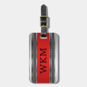 Auto ChromeTags Bagagelabel (Voorkant verticaal)